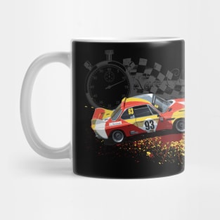 Retro Racing T-Shirt - BMW 3.0 CSL Bat Mobile Design Mug